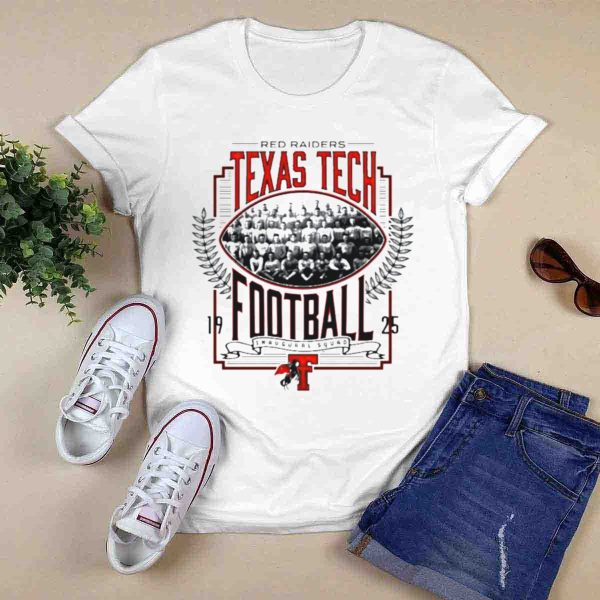 Red Raider Texas Tech Football 1925 Team Photo T Shirt 0
