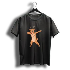 Reindeer Dabbing Hip Hop Dance Christmas T Shirt