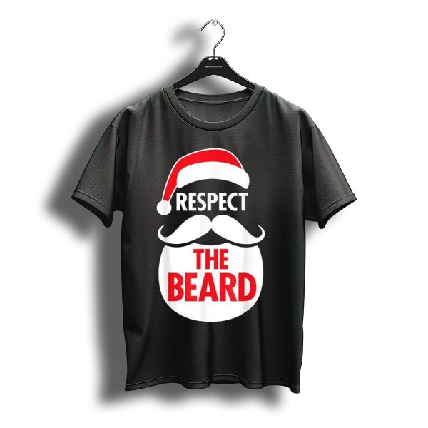 Respect The Beard Santa Claus Christmas T Shirt t shirt 1