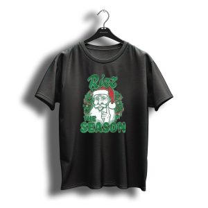 Rizz The Season Christmas Santa Benson Meme T-Shirt