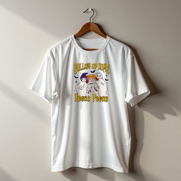 Rolling Up Some Hocus Pocus Witches Movie Classic Halloween t shirt 1