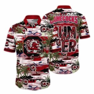 South Carolina Gamecocks Summer Vibes Tropical Hawaiian Shirt