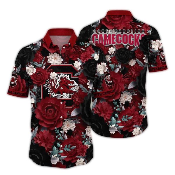 SC-Gamecocks-Hawaiian-Shirt-4 SC Gamecocks Hawaiian Shirt 4