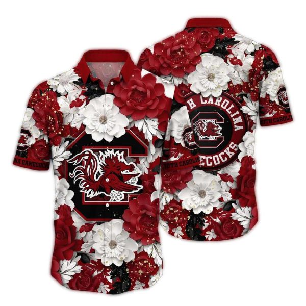 SC-Gamecocks-Hawaiian-Shirt SC Gamecocks Hawaiian Shirt