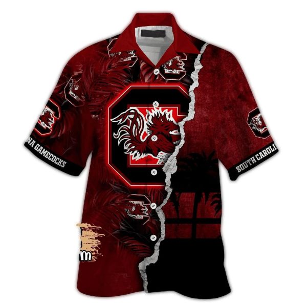 SC gamecocks hawaiian shirt custom tan lines aloha shirt 2033 sgwk9