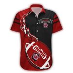 South Carolina Gamecocks Fireball Hawaiian Shirt