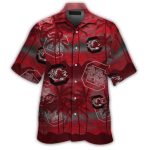 South Carolina Gamecocks Coconut Floral Hawaiian Shirt