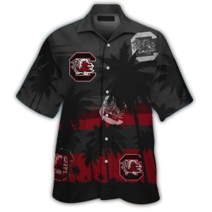 South Carolina Gamecocks Coconut Summer Vacation Hawaiian Shirt