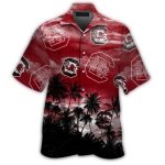South Carolina Gamecocks Coconut Beach Dawn Tropical Hawaiian Shirt
