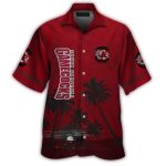 South Carolina Gamecocks Night Beach Tropical Hawaiian Shirt