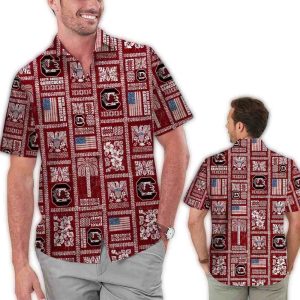 South Carolina Gamecocks Summer Commemorative Tropical Hawaiian Shirt