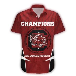 South Carolina Gamecocks Womens Basketball Champions Hawaiian Shirt