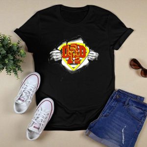 Superdad Usc Trojans Ripped Image T-Shirt