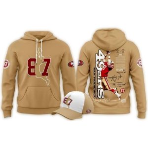 San Francisco 49Ers Dwight Clark Day 2025 All-Over Print Hoodie