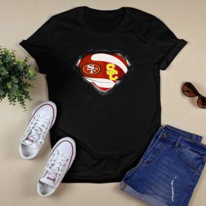 San Francisco 49Ers Usc Trojans Crossover T-Shirt