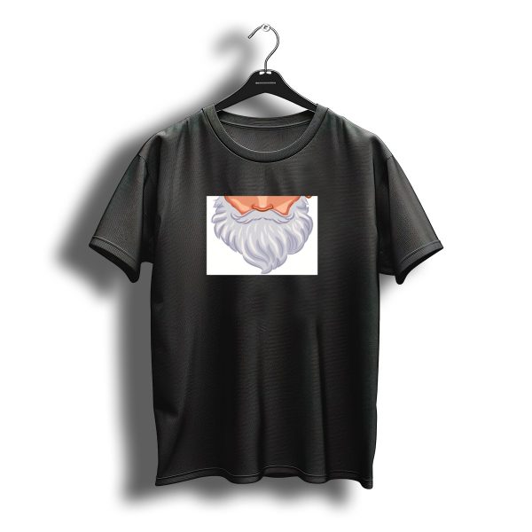 Santa Claus Bushy White Beard Christmas T Shirt t shirt 1