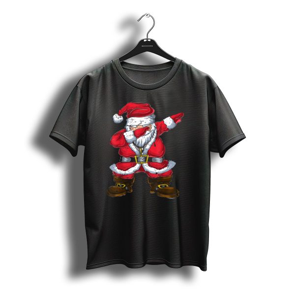 Santa Claus Dabbing Christmas Vintage Boys Xmas E2 T Shirt t shirt 1