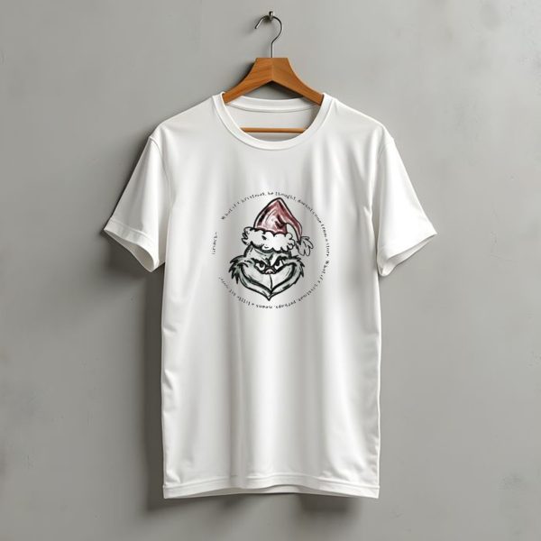 Santa Claus Grinch Christmas What If Christmas Doesnt Come From A Store T Shirt t shirt 1