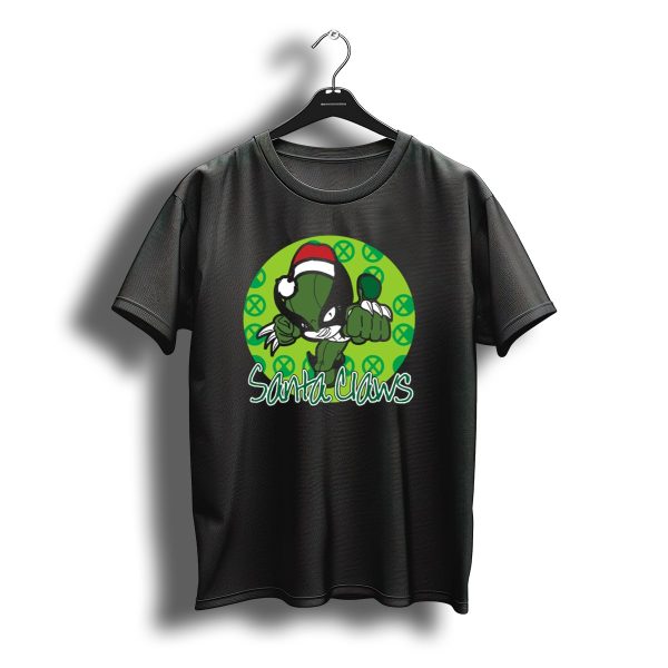 Santa Claws Christmas X Men Wolverine T Shirt t shirt 1