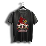 Santa Elephants Louisville Cardinals Christmas T-Shirt