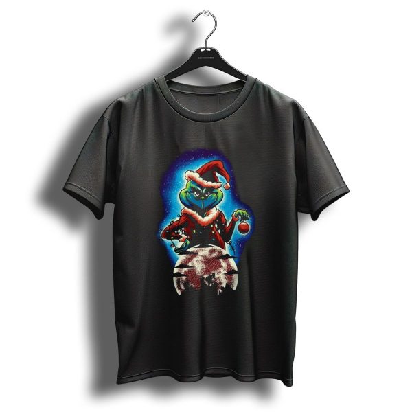 Santa Grinch Christmas Thief 2024 Mischievous Holiday Spirit T Shirt 1 t shirt 1