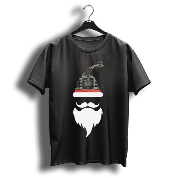 Santa Hats Moustache And Beards Christmas Me Fun Holiday T Shirt 1 t shirt 1