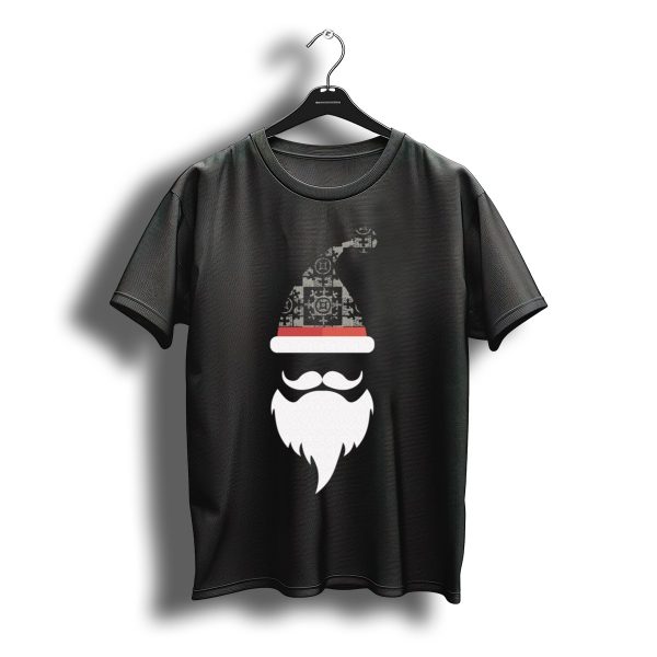 Santa Hats Moustache And Beards Christmas Me Fun Holiday T Shirt t shirt 1