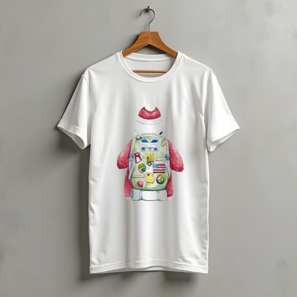 Santa Marietta 30060 Backpack Merry Christmas T Shirt t shirt 1