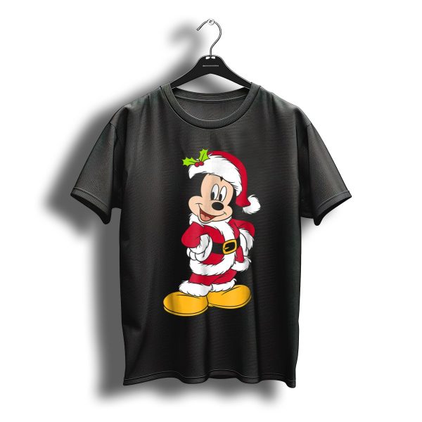 Santa Mickey Mouse Holiday Disney Christmas T Shirt t shirt 1