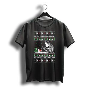 Santa Needed A Sleigh So He Called A Welder Christmas T-Shirt