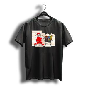 Santa Shopping Spree Discount Before Christmas T-Shirt