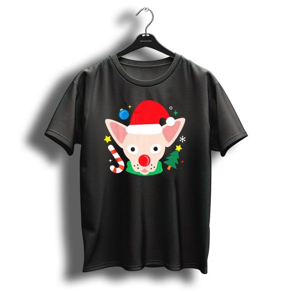 Santa Sphynx Cat Festive Christmas Hat Candy Cane Tree Snowflakes T Shirt 1 t shirt 1