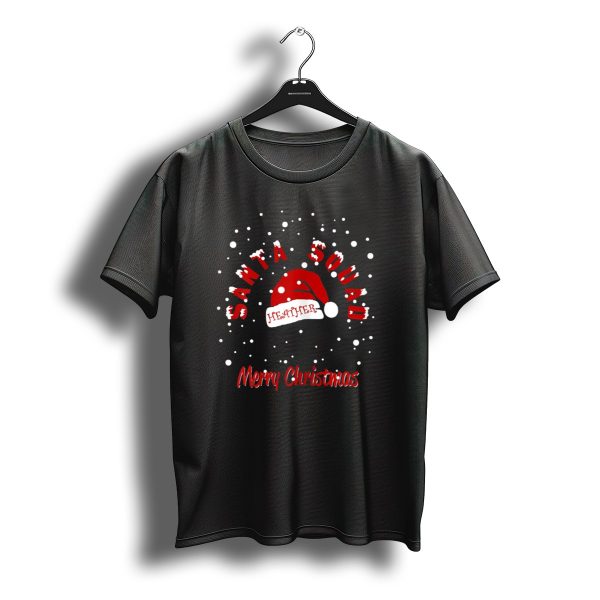 Santa Squad Heather Merry Christmas Santa Hat And Boots T Shirt t shirt 1