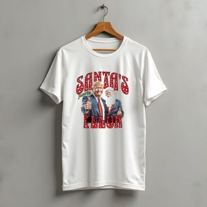 Santa'S Favorite Felon Trump Christmas T-Shirt