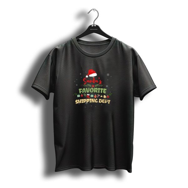 Santas Favorite Shipping Dept Christmas Gifts And T Shirt t shirt 1