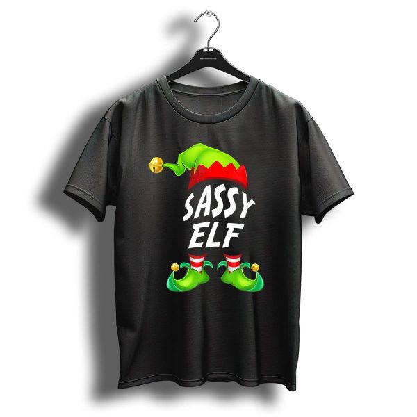 Sassy Elf Christmas Funny Fam T Shirt 1 t shirt 1