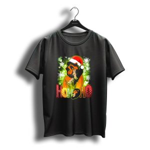 Scar Hohoho Snowflakes Santa Hat Christmas T-Shirt