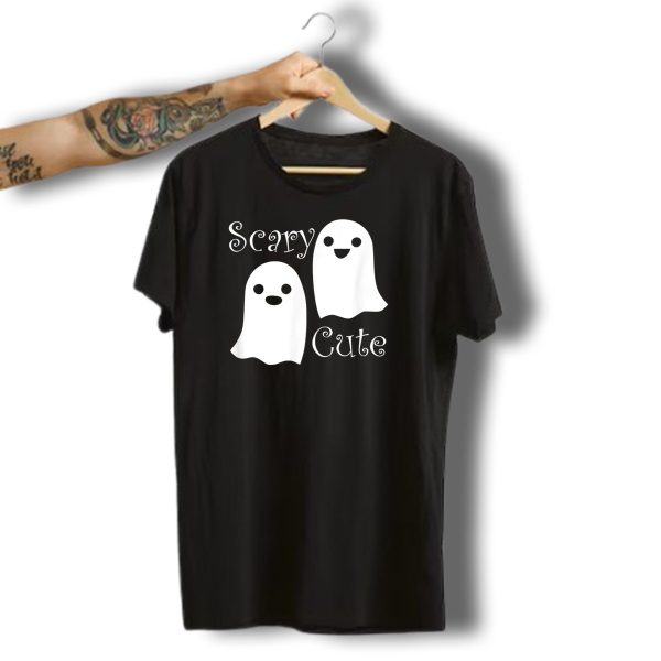 Scary Cute Halloween Emoji Ghosts T Shirt t shirt 1