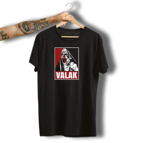 Scary Horror Valak Conjuring Nun Halloween Present T Shirt t shirt 1