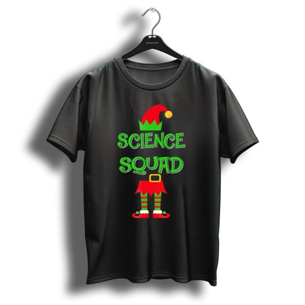 Science Squad Christmas Elf Teacher T Shirt 1 t shirt 1