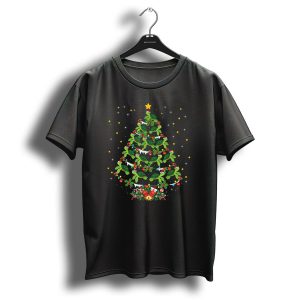 Sea Turtles Christmas Tree With Star And Festive Decorations T Shirt