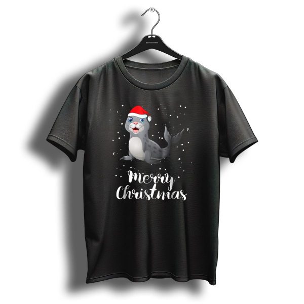 Seal Merry Christmas Funny Matching Family Group T Shirt 1 t shirt 1