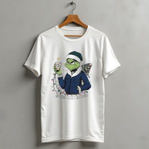 Seattle Mariners Grinch Christmas Jolly Enough Holiday Magic T-Shirt