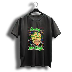 Shantay You Sleigh Christmas Lights Drag Queen T Shirt