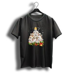 Shih Tzu Christmas Tree X Mas Festive Dogs And Decorations T Shirt