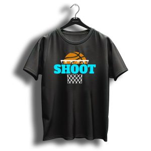 Shoot Basketball Christmas Birthday T-Shirt
