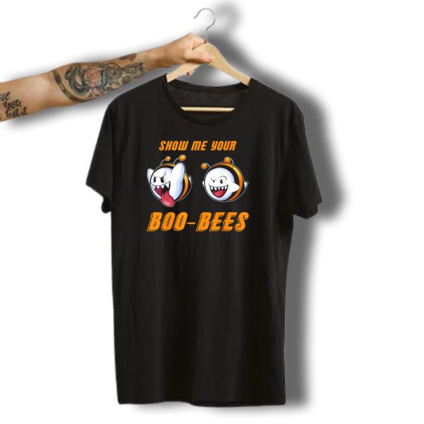 Show Me Your Boo Bees Halloween Ghost Bees T Shirt t shirt 1