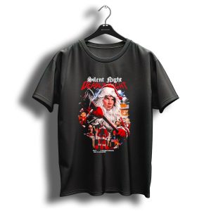 Silent Night Deadly Night Gutter Garbs Christmas Horror Santa Axe T Shirt 1