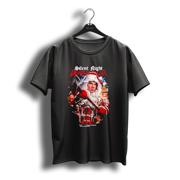 Silent Night Deadly Night Gutter Garbs Christmas Horror Santa Axe T Shirt t shirt 1