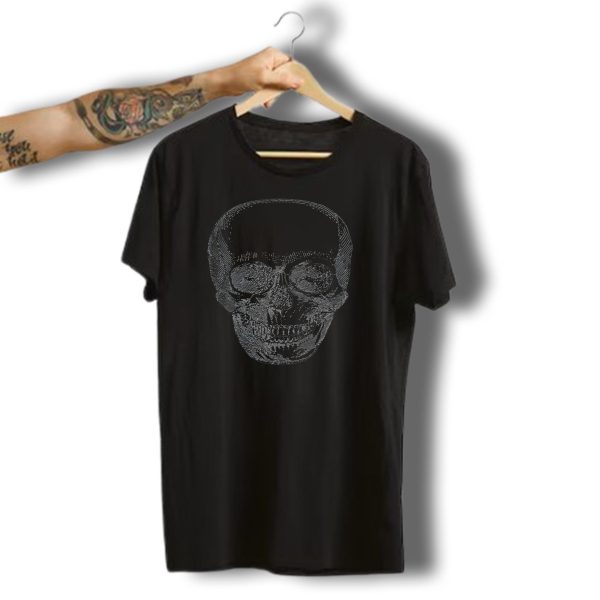 Skull Skeleton Halloween Paul Head Grinning T Shirt 1 t shirt 1